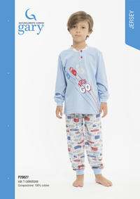 BOY'S PAJAMA M/L P30027 Tellini S.r.l. Wholesale Clothing